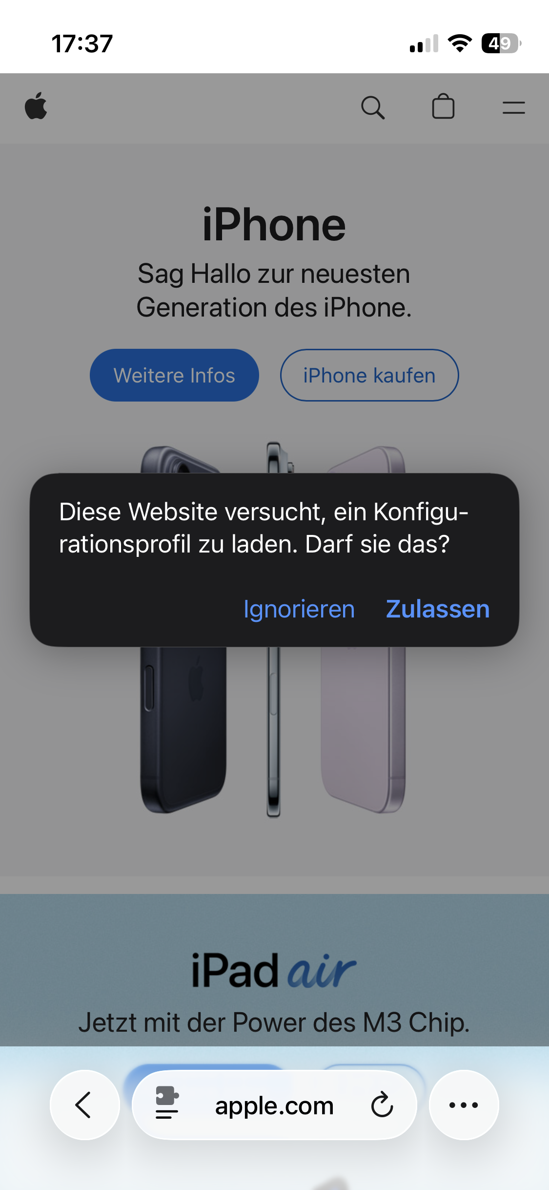 Schritt 1 Screenshot