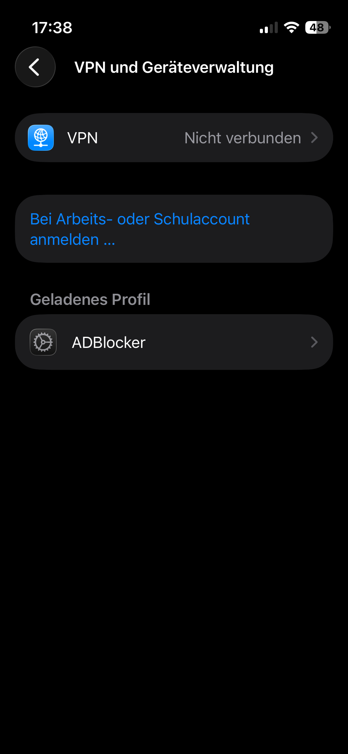 ADBlocker Profil
